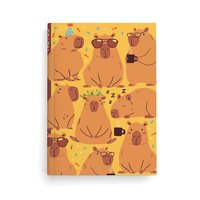 Notes linkovaný - A5 - lamino - Kapybary