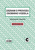 Zznam o provozu os.voz. A5 /stazka/