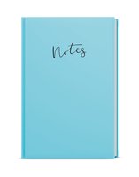 Notes linkovaný - A5 - Lamino Pastel - modrá