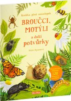 Kniha samolepek - Brouci, motli a dal potvrky       K-NC-0901