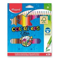 Pastelky Maped Color&#039;Peps Star - 24 barev
