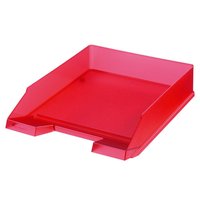 Box kancelářský - plný, červený transparentní HERLITZ         10653814