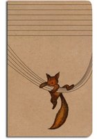 Notes linkovan Veverka - A5, kraft, linkovan        BUL1-6