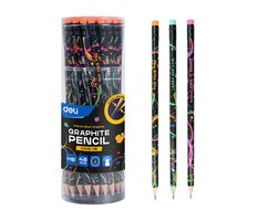 Tuka HB s gumou kulat DELI EC045-HB mix D330241