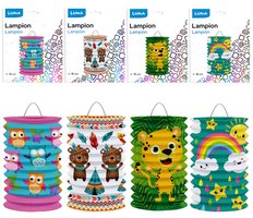 Lampion 15cm vlec  LUMA mix
