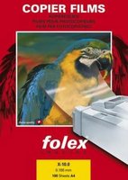 Fólie A4  FOLEX čirá polyesterová 100mic/100ks bal. č/b kopír a laser FO3910-0-440
