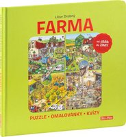 Kniha FARMA  Puzzle, omalovnky, kvzy  K-EM-1101