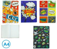 Kniha zznamov A5 linka 80l Comic H236079