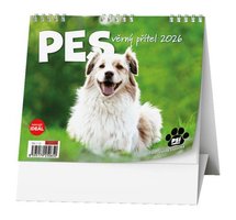 Kalendář stolní - IDEÁL - Pes, věrný přítel BSL7-26