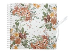 Album /Scrapbook XL s kroukovou vazbou - 300x300 - lamino - Kytice    BAL39-2