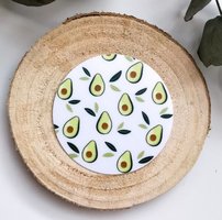 Samolepka Printintin &#039;Avokádo&#039; - průměr 6cm
