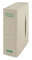 Archivační box EMBA A4 330 x 260 x 110, potisk zelený, balení 25ks