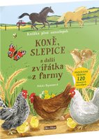 Kniha samolepek - Kon, slepice a dal zvtka z farmy       K-NC-1001