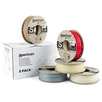 Spectrum 3D filament, PLA specials, 1,75mm, 5x250g, 80754, mix Stone Light, Stone Dark, Thermoactiv