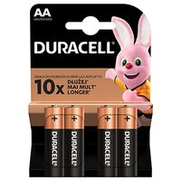 Baterie alkalick, AA, 1.5V, Duracell, blistr, 4-pack, 42302, Basic