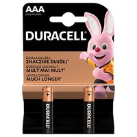 Baterie alkalick, AAA, 1.5V, Duracell, blistr, 2-pack, 42321, Basic