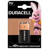 Baterie alkalick, 6LF22, 6LR61, 9V, Duracell, blistr, 1-pack, 42343, Basic