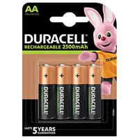 DURACELL Nabjec baterie tukov AA 2500 mAh 4 ks