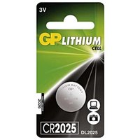 Baterie lithiov, CR2025, 3V, GP, blistr, 1-pack