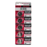 Baterie lithiov, knoflkov, CR2032, 3V, Maxell, blistr, 5-pack