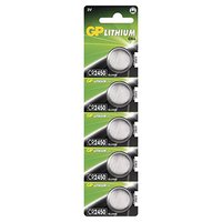 Baterie lithiov, knoflkov, knoflkov, CR2450, 3V, GP, blistr, 5-pack