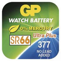 Baterie alkalick, knoflkov, SR66, 1.55V, GP, blistr, 10-pack, Ultra plus