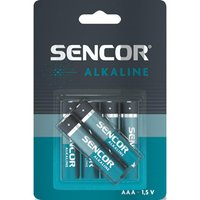 Baterie alkalick, AAA, 1.5V, Sencor, blistr, 6-pack