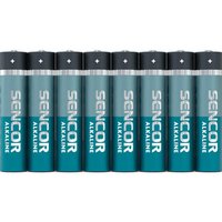 Baterie alkalick, AAA, 1.5V, Sencor, folie, 8-pack