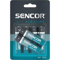 Baterie alkalick, AA, 1.5V, Sencor, blistr, 6-pack