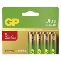 Baterie alkalick, AA (LR6), AA, 1.5V, GP, blistr, 8-pack, ULTRA