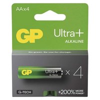 Baterie alkalick, AA (LR6), AA, 1.5V, GP, blistr, 4-pack, ultra plus