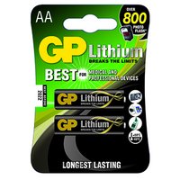 Baterie lithiov, AA, 1.5V, GP, blistr, 2-pack