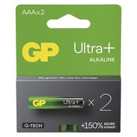 Baterie alkalick, AAA (LR03), AAA, 1.5V, GP, blistr, 2-pack, Ultra Plus