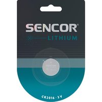 Baterie lithiov, CR2016, 3V, Sencor, blistr, 1-pack