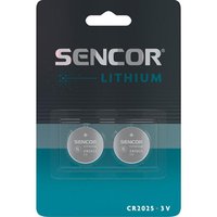 Baterie lithiov, CR2025, CR2025, 3V, Sencor, blistr, 2-pack