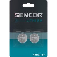 Baterie lithiov, CR2032, CR2032, 3V, Sencor, blistr, 2-pack