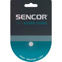 Baterie jednorzov stbrooxidov, knoflkov, SR621SW, 1.55V, Sencor, blistr, 1-pack
