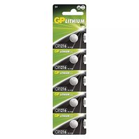 Baterie lithiov, CR1216, CR1216, 3V, GP, blistr, 5-pack