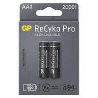 Nabjec baterie, AA (HR6), 1.2V, 2000 mAh, GP, paprov krabika, 2-pack, ReCyko Pro