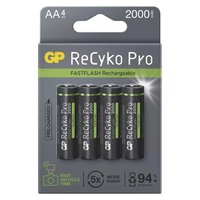 Nabjec baterie, AA (HR6), 1.2V, 2000 mAh, GP, paprov krabika, 4-pack, ReCyko Pro Photo Flash