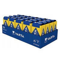Baterie jednorzov alkalick, klasick, 9V, 9V, Varta, flie, 20-pack, VAR-9VAIND, Industrial Pro