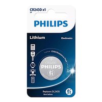 Baterie lithiov, CR2430, CR2430, 3V, PHILIPS, blistr, 1-pack, CR2430/00B, knoflkov