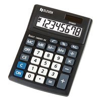 Eleven Kalkulaka CMB801-BK, ern, stoln, osmimstn