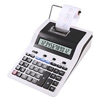 Rebell Kalkulaka RE-PDC30 WB, blo-ern, stoln s tiskem, dvanctimstn