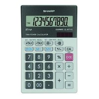 Sharp Kalkulaka EL-M711GGY, ed, stoln, desetimstn