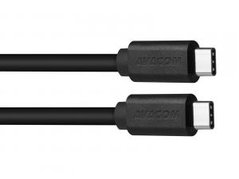 Avacom USB kabel (2.0), USB C samec - USB C samec, 1m, černý, blistr, max. 480Mbps