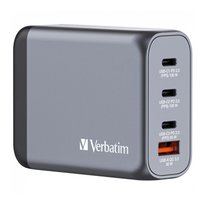 GaN cestovn nabjeka do st Verbatim, USB 3.0, USB C, ed, 100 W, vymniteln vidlice C,G,A