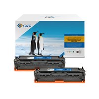 G&amp;G kompatibilní toner s HP CB540A, CE320A, CF210X, Canon CRG116, CRG716, C, NT-PH540UBK, HP 125