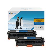 G&amp;G kompatibilní toner s HP CC530A, CE410X, CF380X, Canon CRG118, CRG718, C, NT-PH530UBK, HP 304
