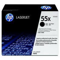 HP originln toner CE255X, HP 55X, black, 12500str.